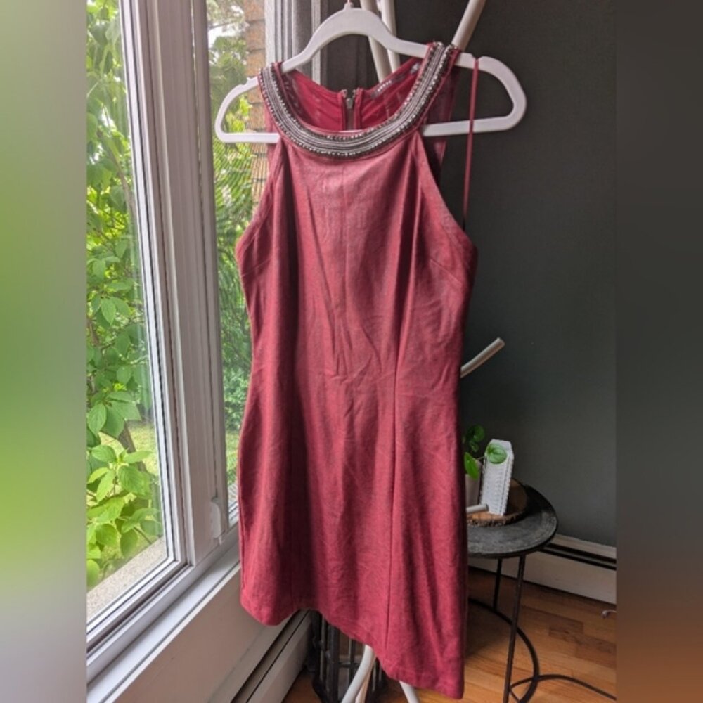 Guess Elegant Red Sleeveless Dress
